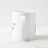 You Can't Be Too Greedy Trump Coffee Mug ジャンボコーヒーマグカップ (裏面)