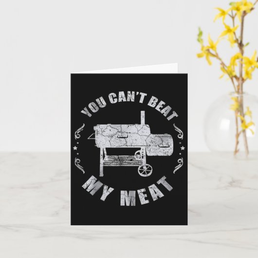 You Can't Beat My Meat カード (黄色い花)