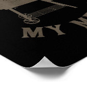 You Can't Beat My Meat Bbq Grilling Chef Funny Gri ポスター (角)