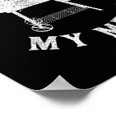 You Can't Beat My Meat Bbq Grilling Chef Funny Gri ポスター (角)