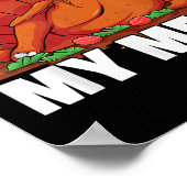 You Can't Beat My Meat Naughty Thanksgiving Turkey ポスター (角)