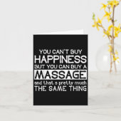 You Can't Buy Hapness But You Can Buy A Mage Funny カード (黄色い花)