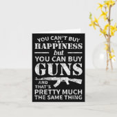 You Can't Buy Hapness But You Can Buy Guns  カード (黄色い花)
