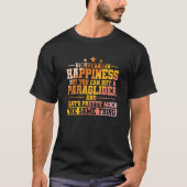 You can't buy Happiness but Paragliding Tシャツ (正面)