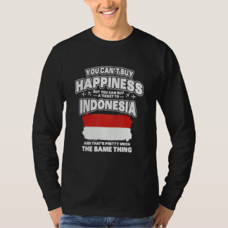 You Can't Buy Happiness But You Can Buy A Ticket I Tシャツ