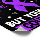 You Can't Catch Lupus _ Purple Lupus Awareness  ポスター (角)