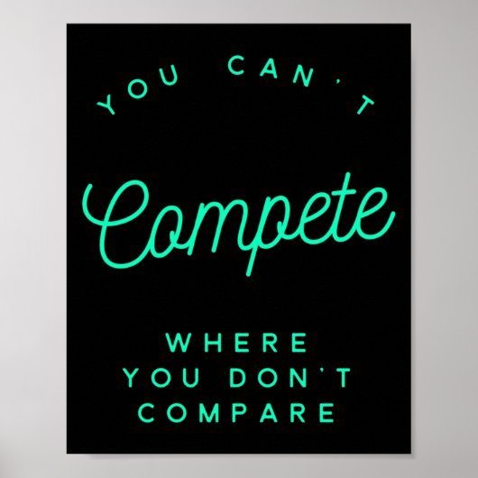 You Can't Compete Where You Don't Compare, Winners ポスター (正面)