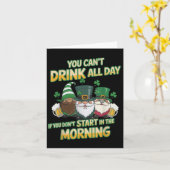 You Can't Drink All Day If You Don't Start In The  カード (黄色い花)