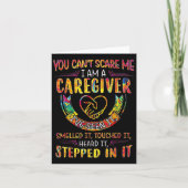 You Can't E Me I Am A Caregiver  カード (正面)