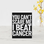 You Can't E Me I Beat Cancer  カード (黄色い花)