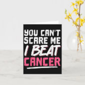 You Can't E Me I Beat Cancer  カード (黄色い花)