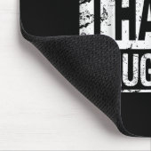 You Can't E Me I Have 5 Daughters  マウスパッド (コーナー)