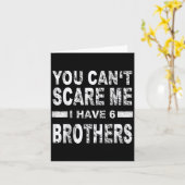 You Can't E Me I Have 6 Brothers  カード (黄色い花)