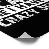 You Can't E Me I Have A Crazy Sister Funny ポスター (角)