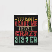 You Can't E Me I Have A Crazy Sister, Funny Brothe カード (正面)