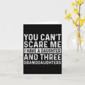 You Can't E Me I Have Daughter And Three Granddaug カード (黄色い花)
