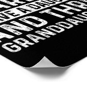 You Can't E Me I Have Daughter And Three Granddaug ポスター (角)