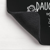 You Can't E Me I Have Four Daughters Father Fun マウスパッド (コーナー)