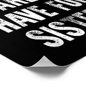 You Can't E Me I Have Four Sisters ポスター (角)