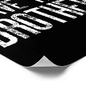 You Can't E Me I Have Three Brothers Funny Matchin ポスター (角)