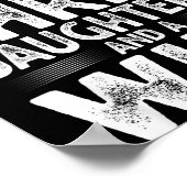 You Can't E Me I Have Three Daughters Funny Father ポスター (角)