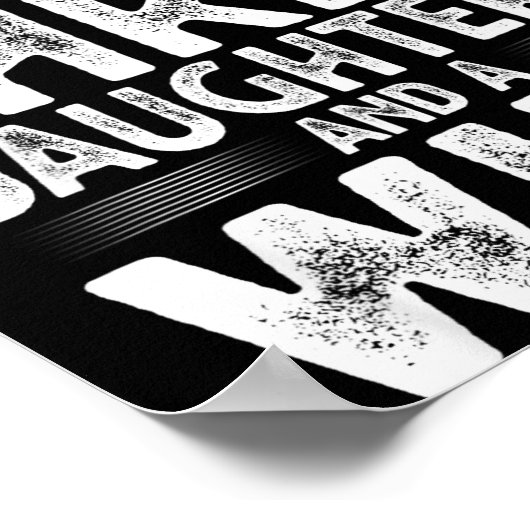 You Can't E Me I Have Three Daughters Funny Father ポスター (角)