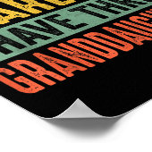 You Can't E Me I Have Three Granddaughters Grandpa ポスター (角)