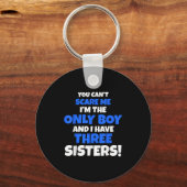 You Can't E Me I Have Three Sisters Only Brother G キーホルダー (正面)