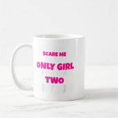 You Can't E Me I Have Two Brothers Only Sister Gif コーヒーマグカップ (左)