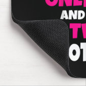 You Can't E Me I Have Two Brothers Only Sister Gif マウスパッド (コーナー)