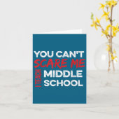You Cant E Me Teach Middle School For Teachers For カード (黄色い花)