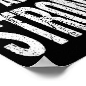 You Can't Fake Strong Werlifting Motivation Tee  ポスター (角)