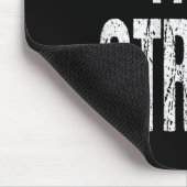 You Can't Fake Strong Werlifting Motivation Tee  マウスパッド (コーナー)