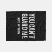 You Can't Guard Me  フリースブランケット (正面(横))