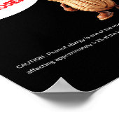 You Can't Handle Deez Nuts, Funny , Peanut Allergy ポスター (角)