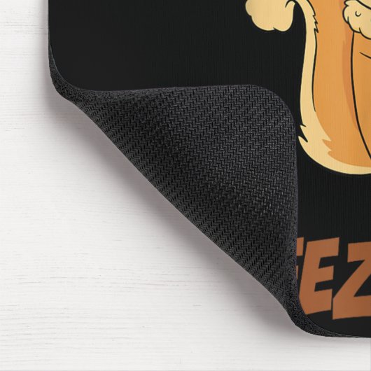 You Can't Handle Deez Nuts Squirrel Funny Deez Nut マウスパッド (コーナー)