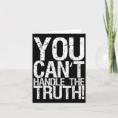 You Can't Handle The Truth!  カード (正面)