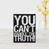 You Can't Handle The Truth!  カード (黄色い花)