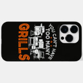 You Can't Have Too Many Grills Case-Mate iPhoneケース (裏面 (横))