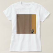 ”You can't hide anything from a cat”　T-shirts Tシャツ (デザイン正面)
