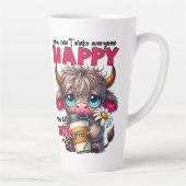 You Can't Make Everyone Happy You Are Not Coffee  カフェラテマグ (右)