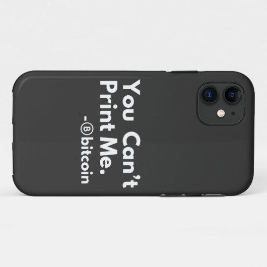 you cant PRINT me Case-Mate iPhoneケース (裏面(横))