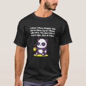 You Cant Tell Me to Open Up Introvert Funny Antiso Tシャツ (正面)