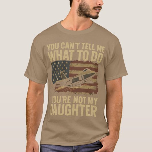 You Cantell Me What to Do Youre Not My Funny vinta Tシャツ (正面)