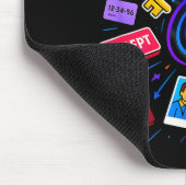 You Clicked Accept Funny Data Privacy Tech Geek Gi マウスパッド (コーナー)