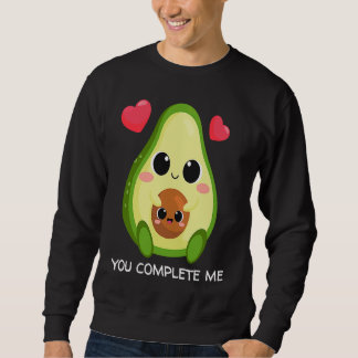 You Complete Me  Avocado Couples Valentines スウェットシャツ