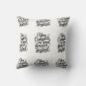 You Complete My Soul – Forever & Beyond Love Quote クッション (裏面)