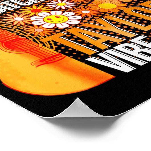 You Could Never Match This Taylor Vibe Groovy Wome ポスター (角)