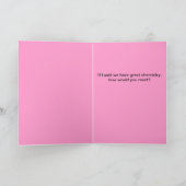 You Cutey期別テーブルバレンタインカード シーズンカード (内部)