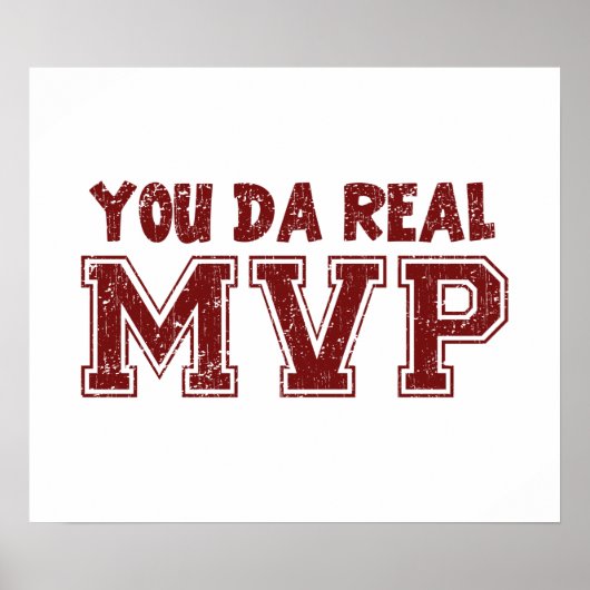 You Da Real MVP ポスター (正面)